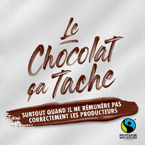 Journée mondiale du Cacao : la campagne qui fait tâche
