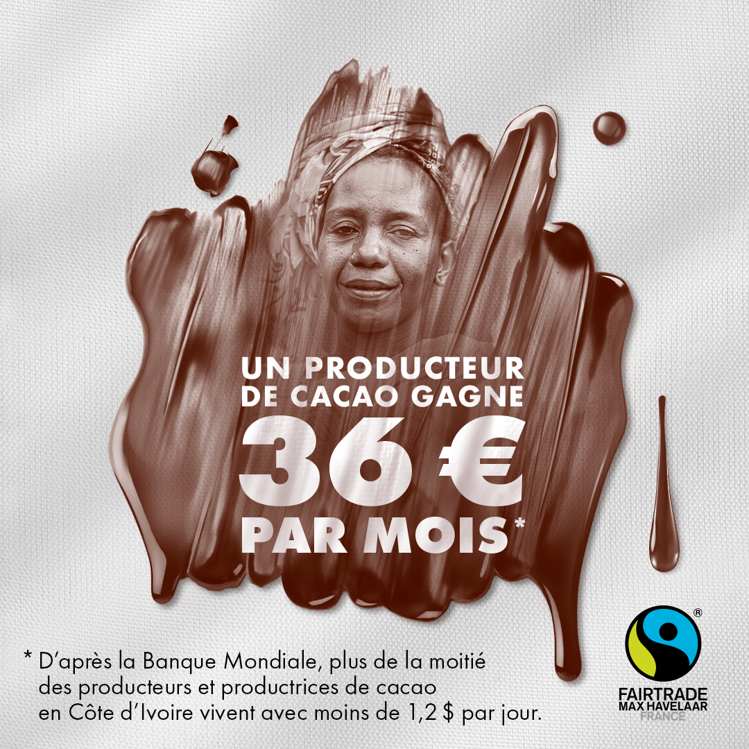 Le chocolat ça tâche !