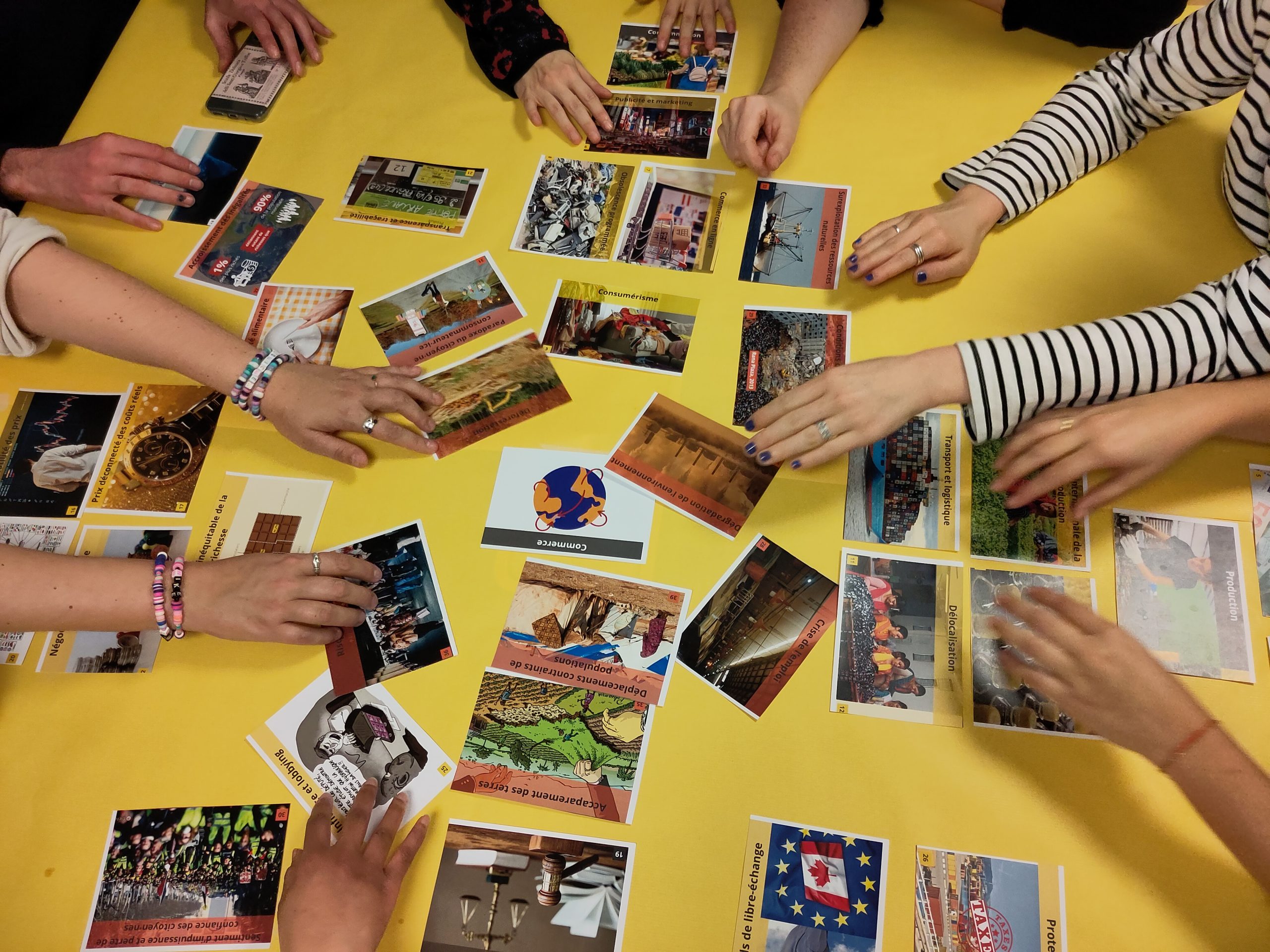 Cartes - Fresque du Commerce mondialisé