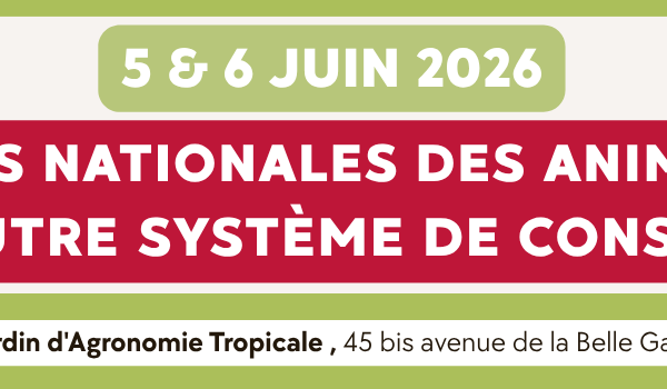 Rencontres nationales des animateurices pour un autre système de consommation : 5 et 6 juin 2026